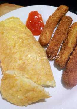 Omelet Nasi Simple (Menu Sarapan Sekolah)