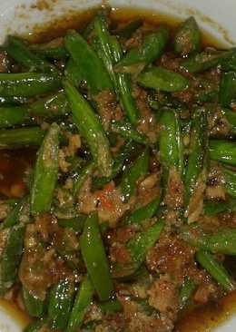 Buncis masak tempe semangit
