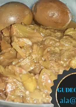 Gudeg Telur Ricecooker