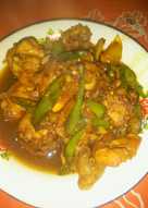 Ayam goreng kecap cabai ijo