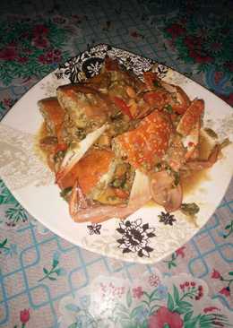 Rajungan/kepiting saos tiram