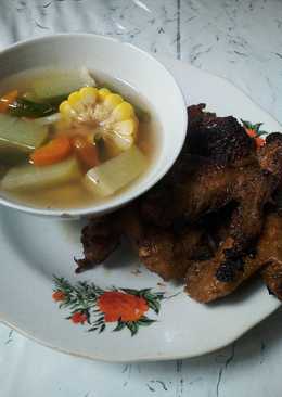 Ayam kalasan + Sayur asem