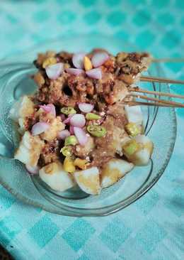 Sate ayam ala2 bunzhie