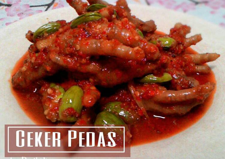 gambar untuk resep Ceker Pedas Pete