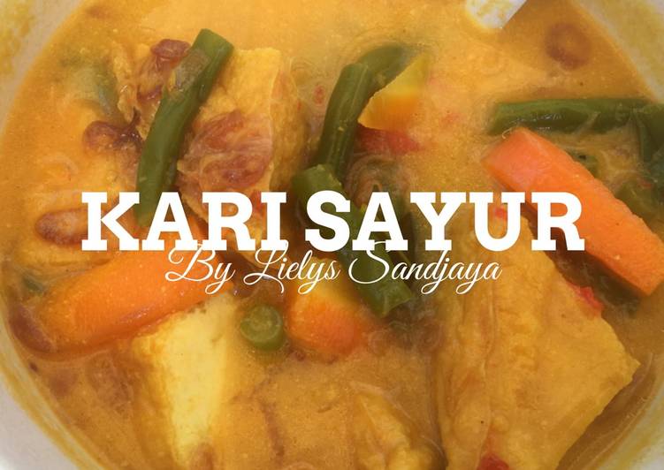 Resep Kari sayur Karya Lielys Sandjaya