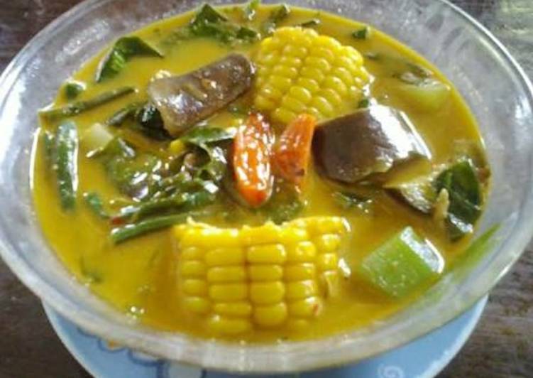 bahan dan cara membuat Sayur lodeh mama ais