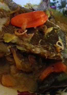 Kepala Kakap Kuah Kuning (Kesrut)