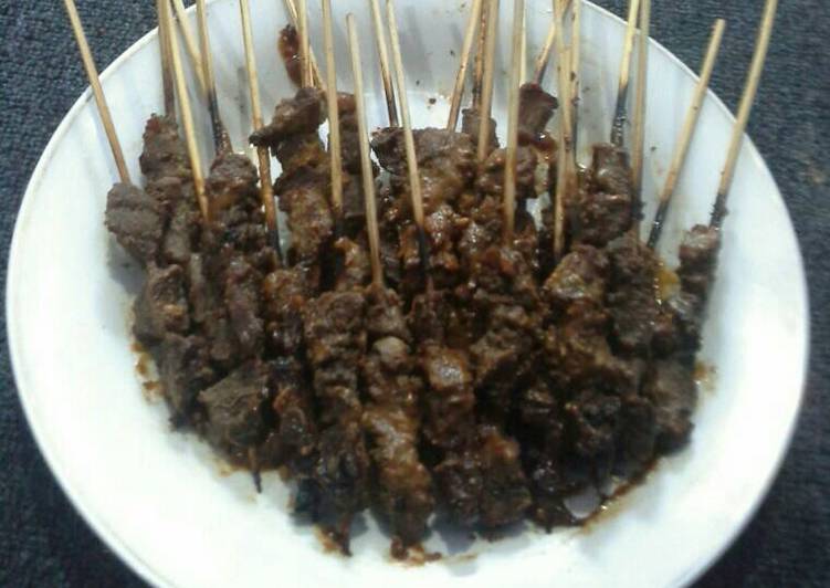 resep lengkap untuk Sate ala...kadarnya...#kita berbagi