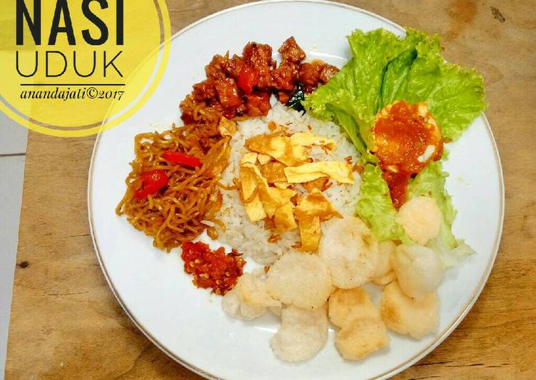 gambar untuk resep makanan Nasi Uduk Rice Cooker Simple