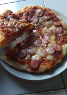 Pizza crunchy