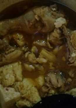 Rica rica ayam dan tahu