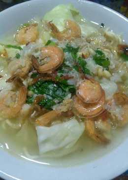Mie kuah udang