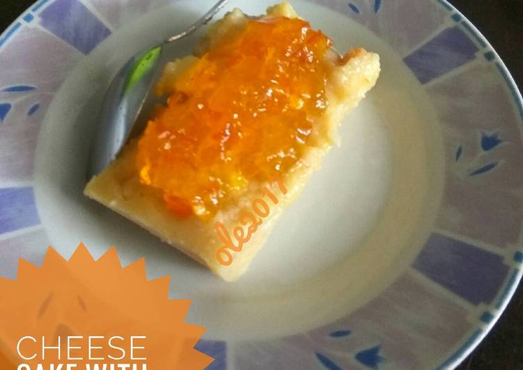 Resep Cheese Cake With Marmalade By Christina Yulianti Nugroho