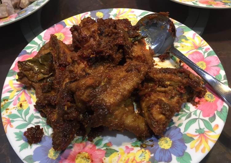 gambar untuk cara membuat Ayam Panggang Kecap Pedas