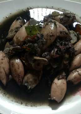 Cumi masak hitam