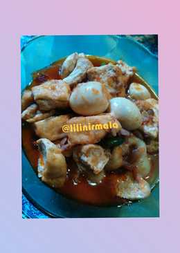 Tumis 3T (tauco tahu telur puyuh)