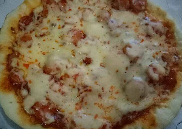 Resep Pizza teflon - Ika Gusty