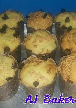 CUP CAKE Tape singkong keju kismis