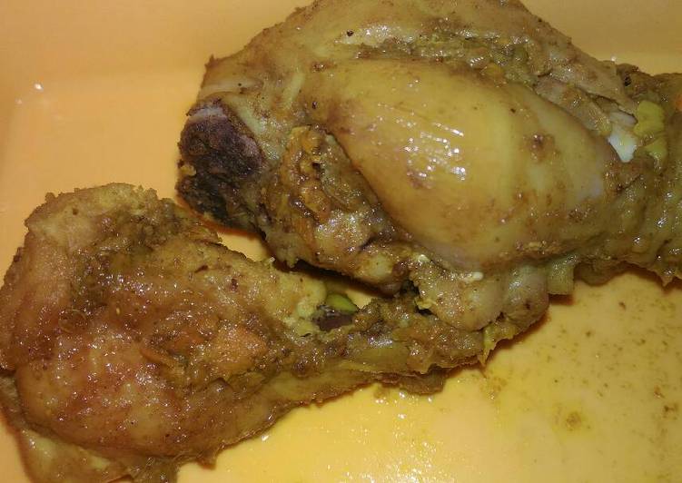 gambar untuk resep Ayam Panggang Kuning Terwangi,Terlazis dan Tergampang Se ??