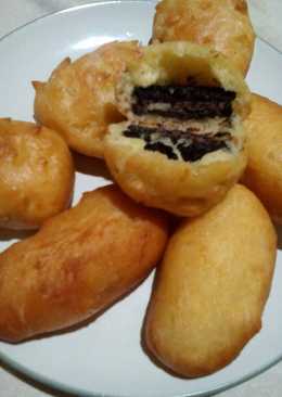 Roti goreng isi oreo ala fatma miracle