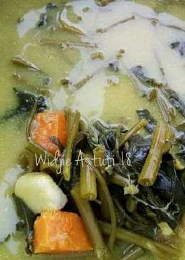 22. Gangan Asam Kangkung Ubi