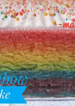 Rainbow Cake Kukus Ala Ny. Liem