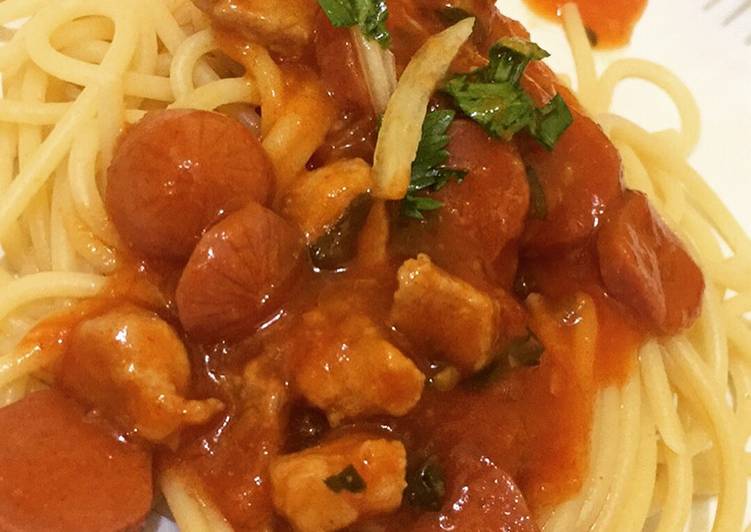 Resep Spaghetti sauce Tomato - Vya Veneza