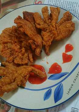 Jamur crispy aroma kari