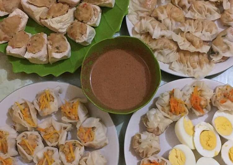 resep Dumpling / Siomay Ayam dan Udang