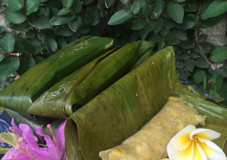 Resep Lemet Pisang Kukus???? Karya Dapue Mace??