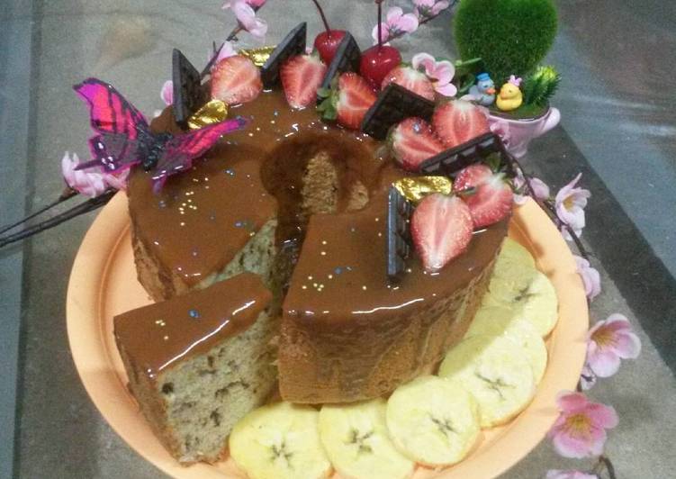 Resep Banana chiffon cake Kiriman dari Livianne