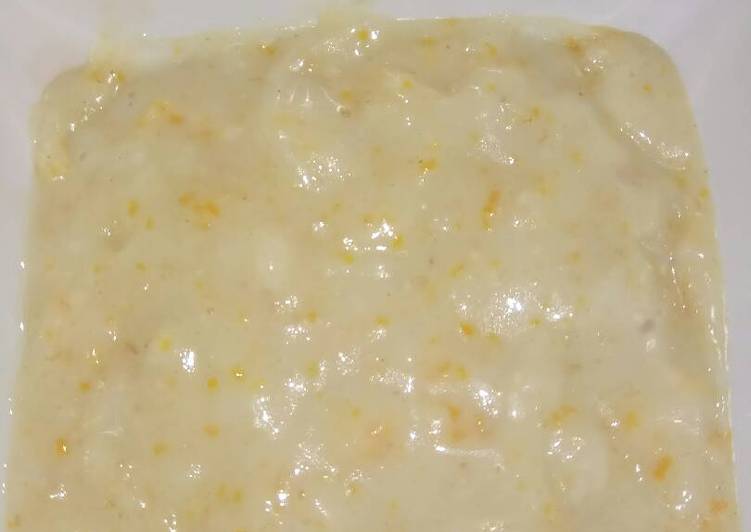 resep masakan Mpasi 7m : Bubur Oat wortel