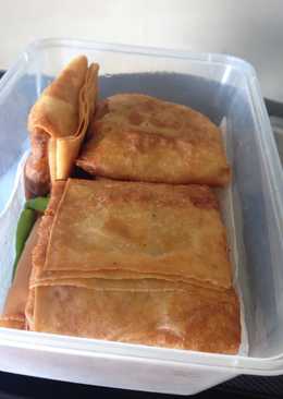 Martabak telur kulit pangsit