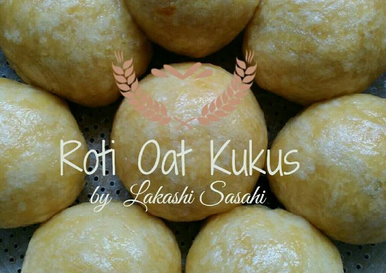 bahan dan cara membuat Roti Oat Kukus