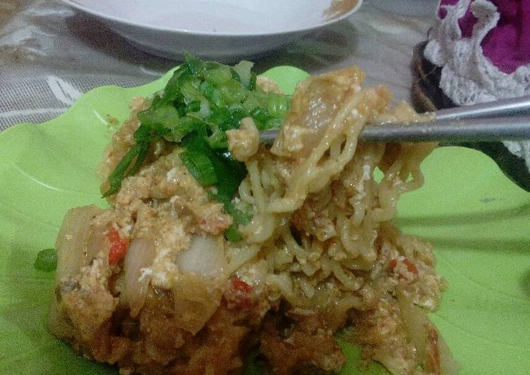 cara membuat Mie Goreng Kimchi