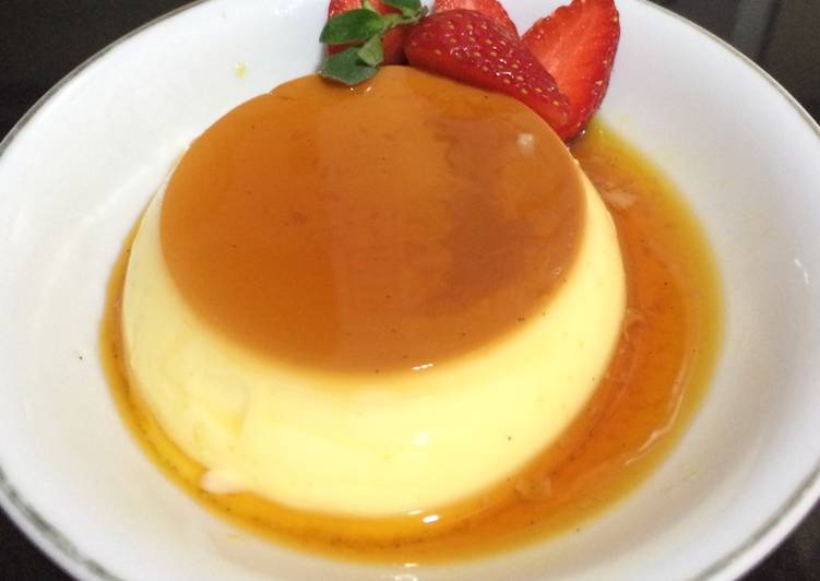 cara membuat Puding caramel