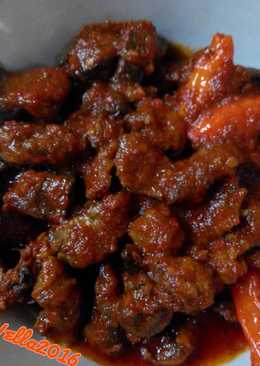 Oseng Mercon Ati Ampela (kesukaan suami)