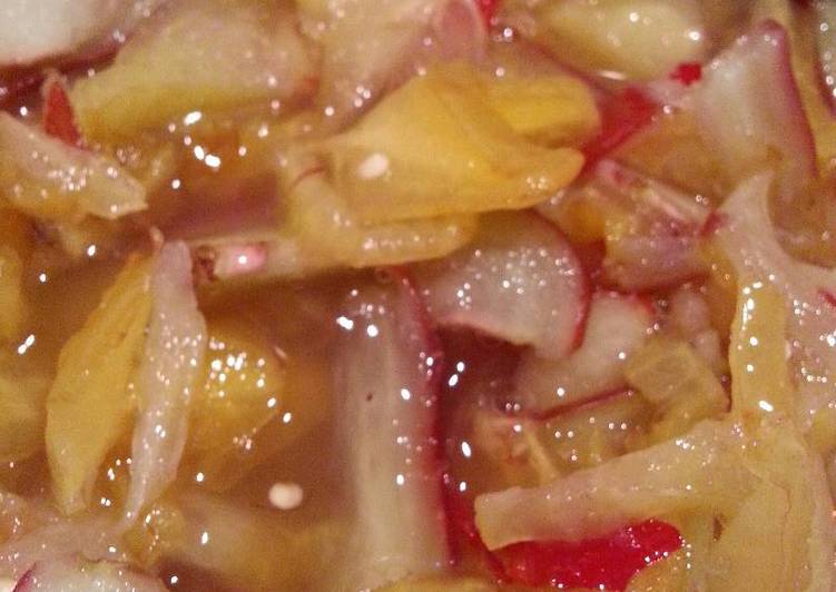 resep Asinan / rujak buah belimbing dan jambu merah