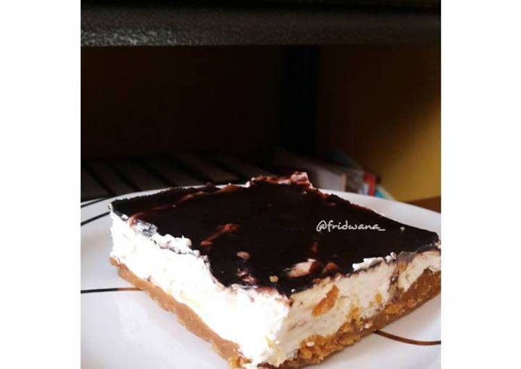 resep makanan No Bake Cheese Cake chocolatte