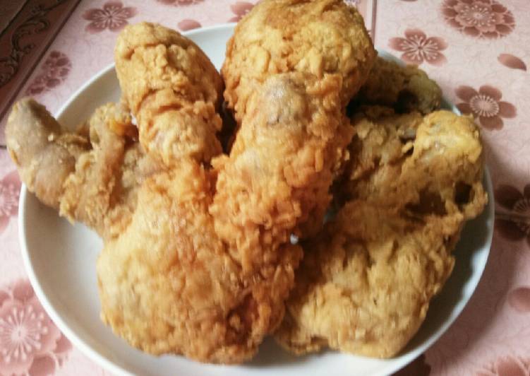 gambar untuk resep Ayam goreng tepung gampang dan enaak