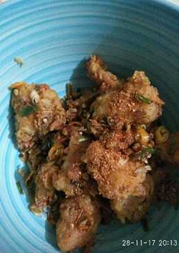 Ayam crispy cabe garam