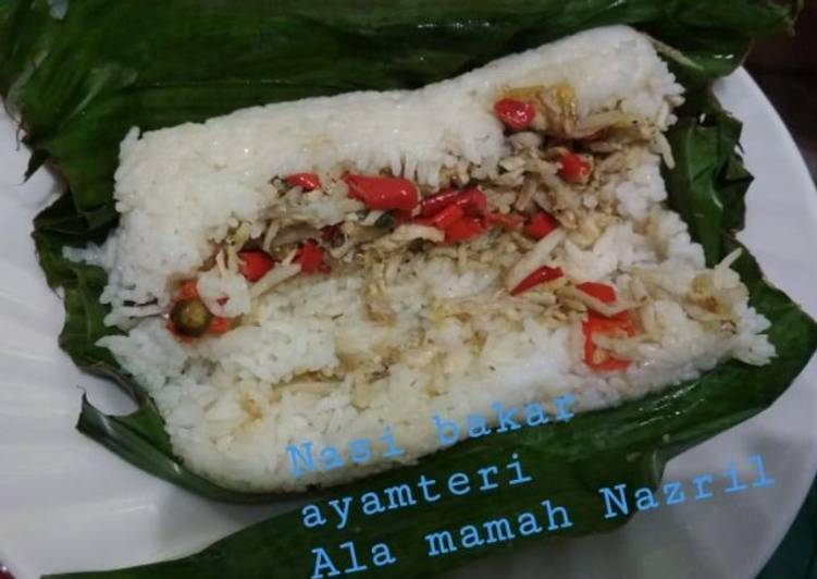 Nasi Bakar AyamTeri ala Mamah Nazril