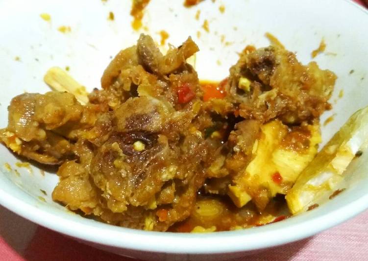 resep masakan Tongseng Kambing (Kering)