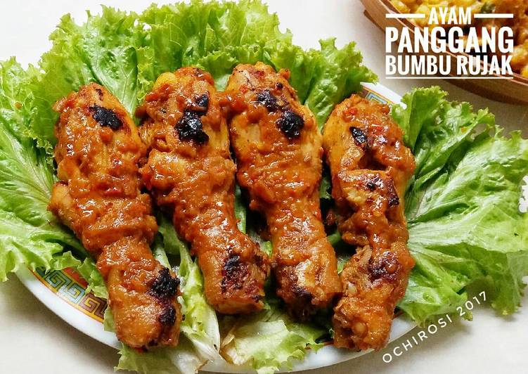 gambar untuk cara membuat Ayam Panggang Bumbu Rujak