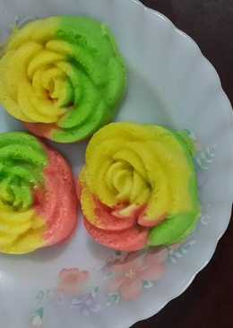 Bolu Kukus Putih Telur Mawar