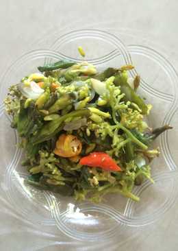 Tumis genjer dan kembang kates endeusss