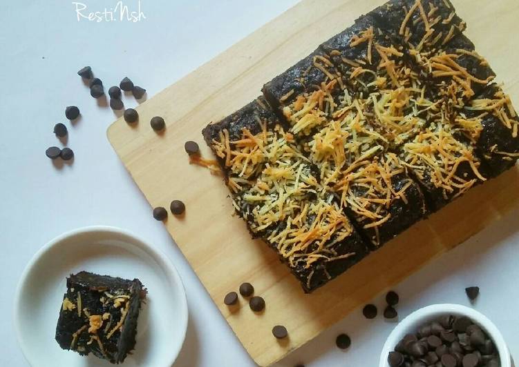 bahan dan cara membuat Banana Brownies