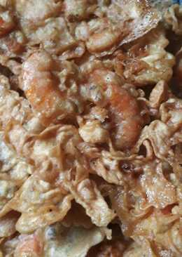 Peyek udang krispy