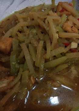 Labu siam kuah santan