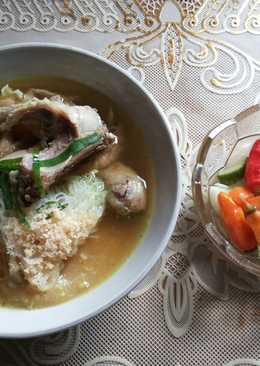 Soto koya kuah bening